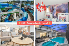 Amazing Family Home Pool/Spa Game Room WI101